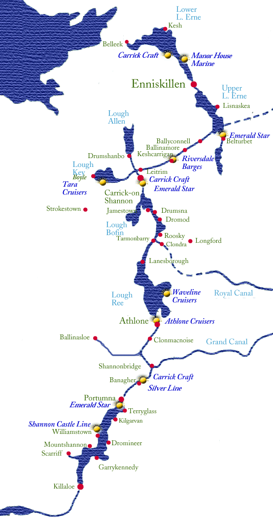 Map of Shannon Pubs